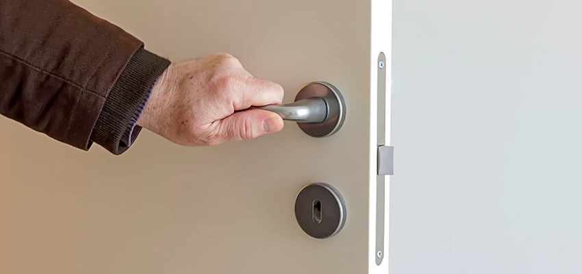 Restroom Locks Privacy Bolt Installation in Fowler, California